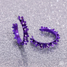 Load image into Gallery viewer, Fashionable Flower Crown - Purple