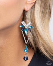 Load image into Gallery viewer, Shoulder-Dusting Shimmer - Blue