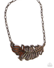 Load image into Gallery viewer, Fancy Feather - Brass