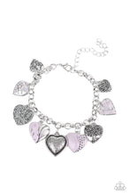 Load image into Gallery viewer, Garden Hearts - Purple
