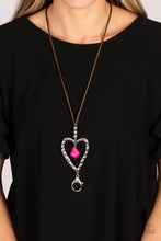 Load image into Gallery viewer, Santa Fe Sweetheart Lanyard - Pink