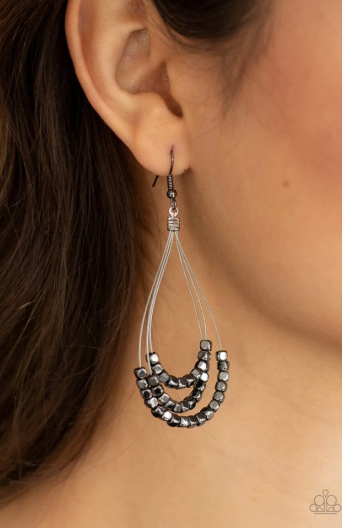 Off the Blocks Shimmer Black
