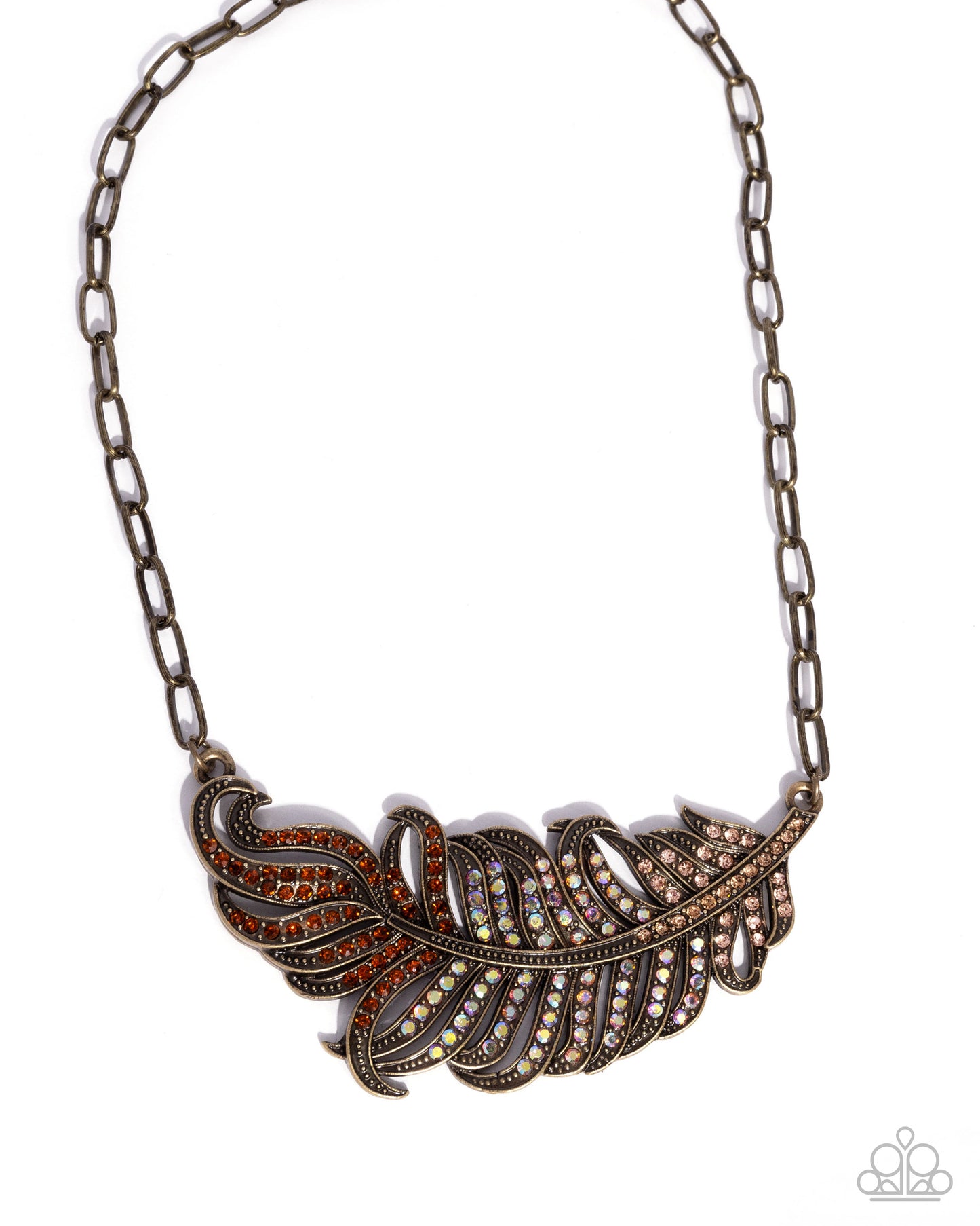 Fancy Feather - Brass  10-27-25
