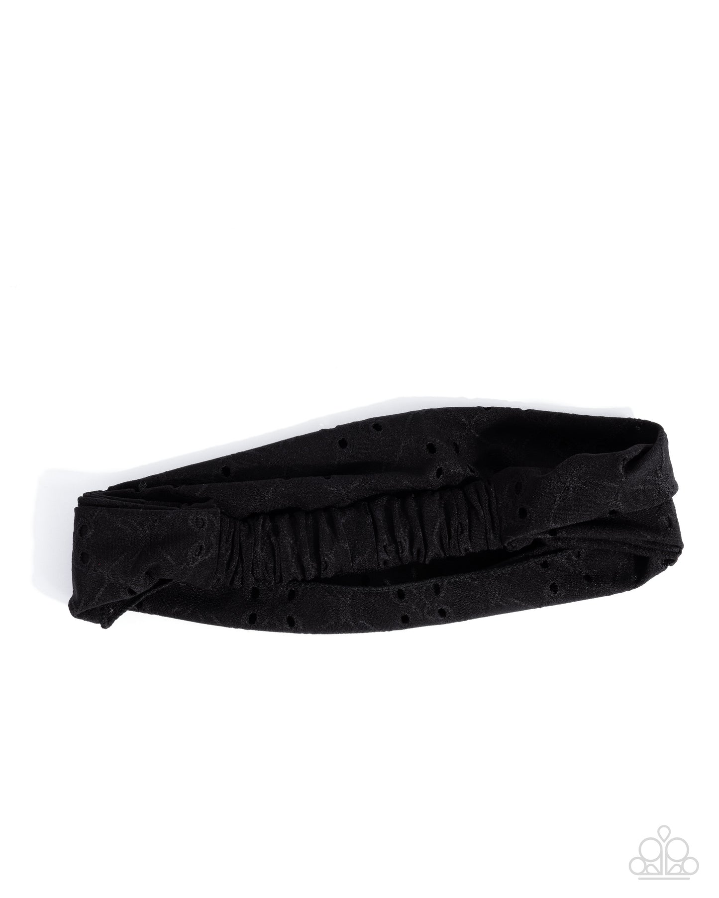Eyelet Elegance - Black 8-5-25