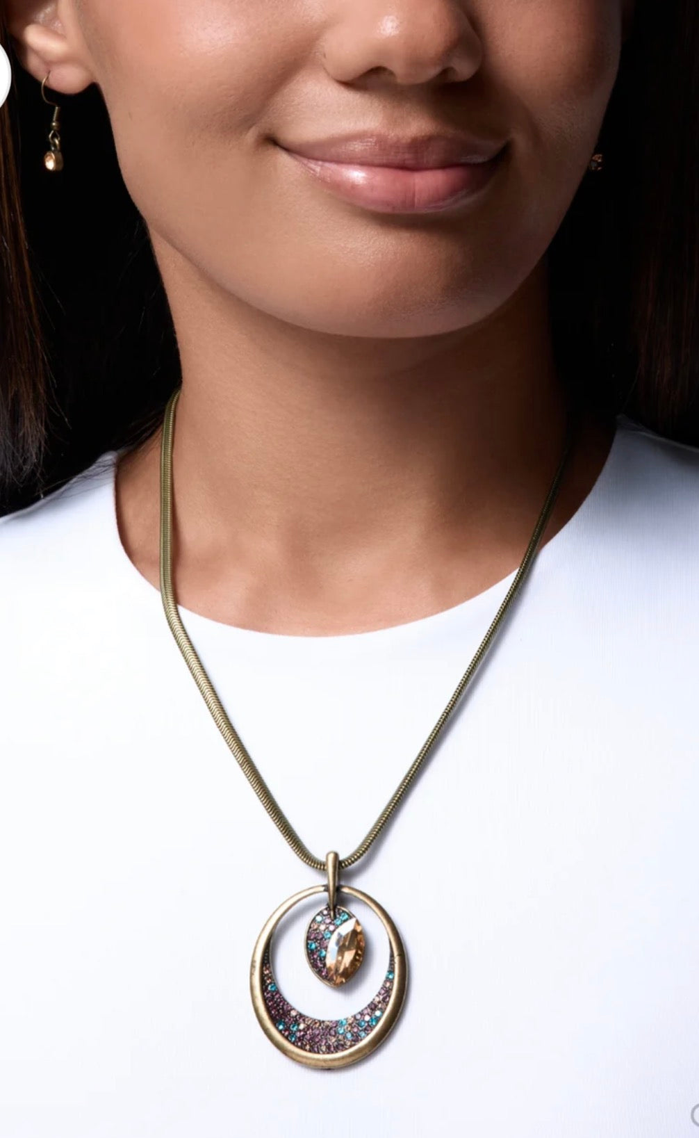 Suspended Stardust Brass￼