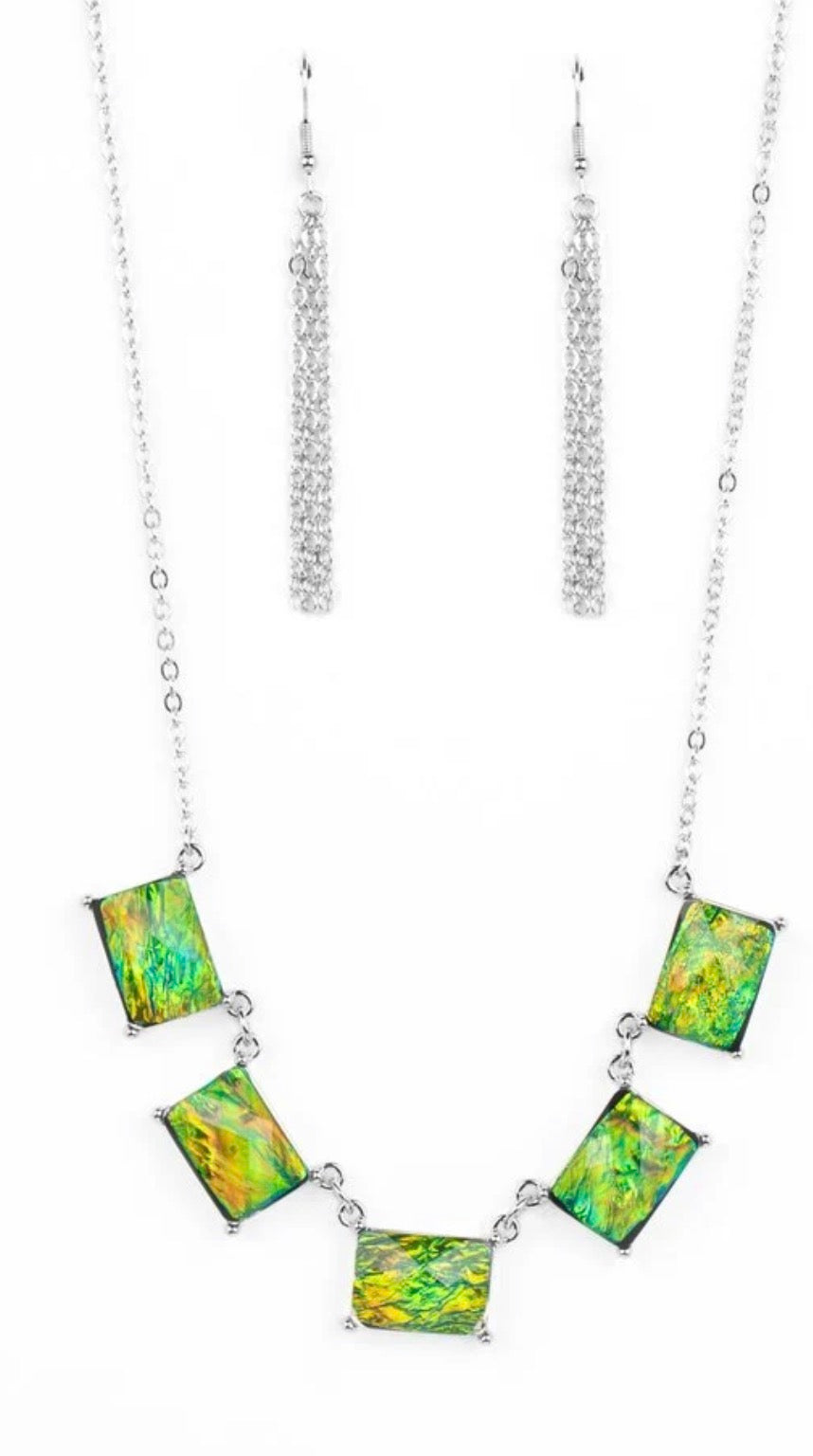 Opalescent Oblivion Green