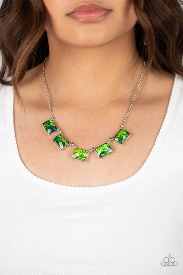 Opalescent Oblivion Green