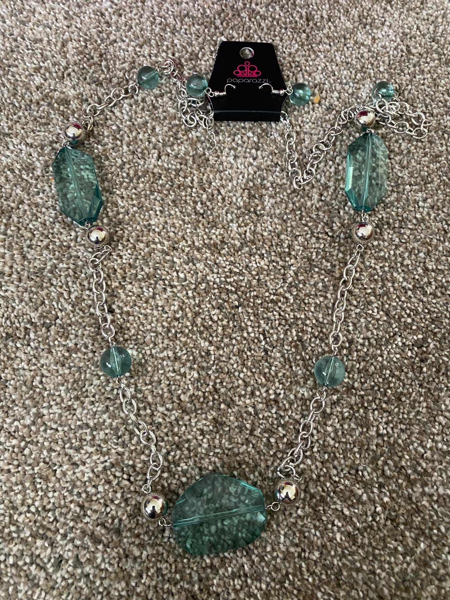 Crystal Charm Green