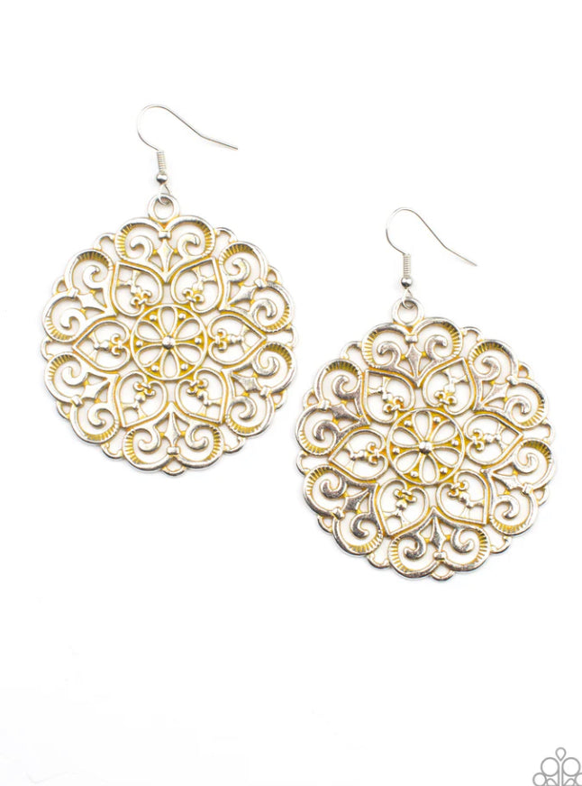 Mandala Effect Yellow