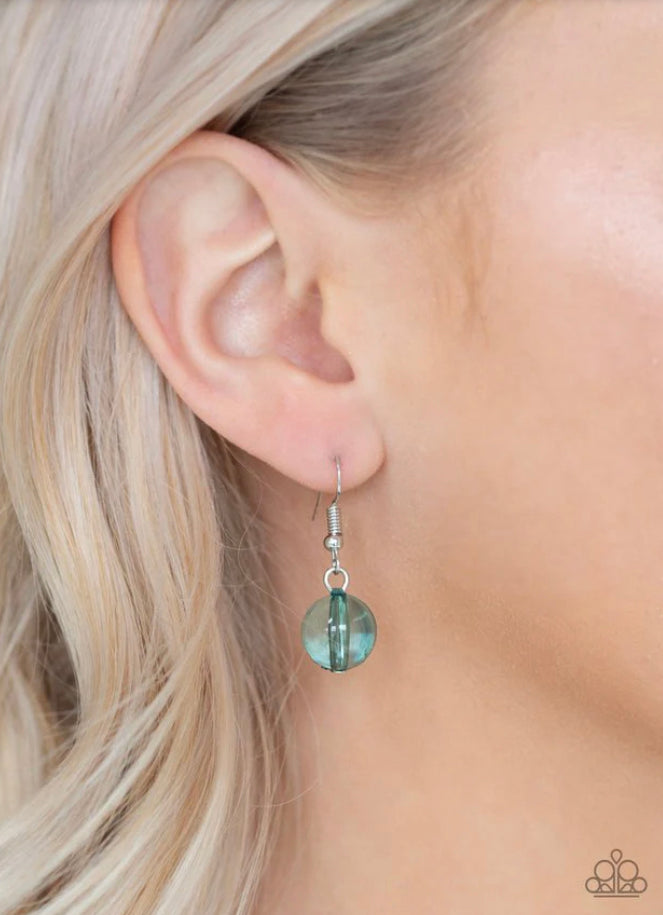 Crystal Charm Green