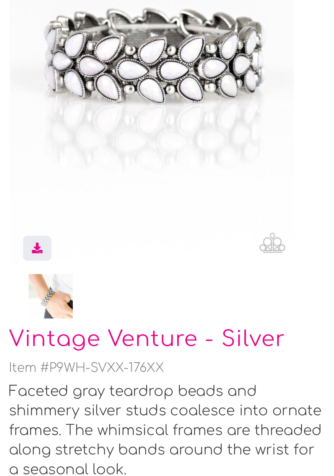 Vintage Venture - Silver