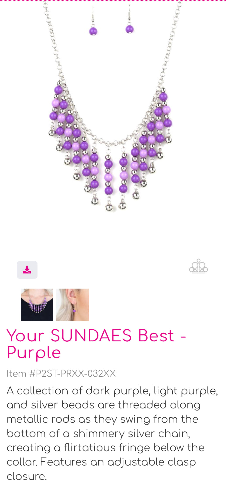 Your SUNDAES Best - Purple