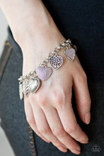 Load image into Gallery viewer, Garden Hearts - Purple
