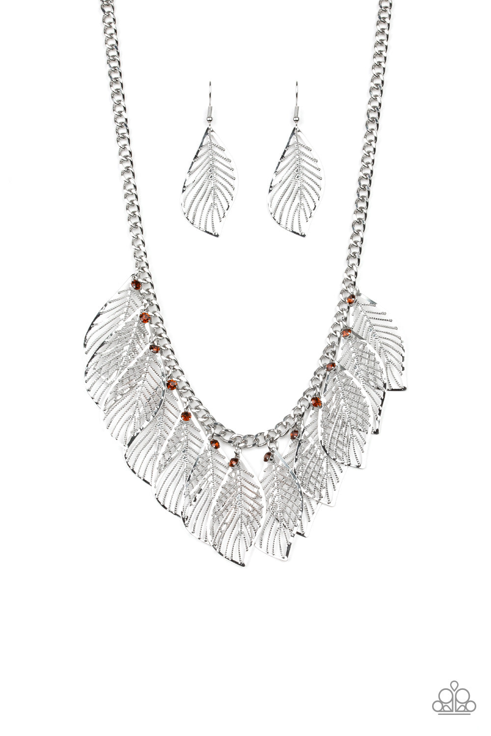 Feathery Foliage - Brown