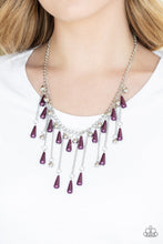 Load image into Gallery viewer, Fleur de Fringe - Purple
