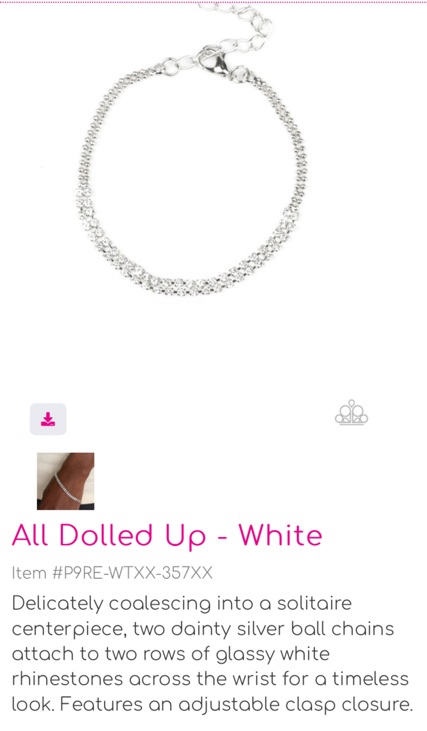 All Dolled Up - White