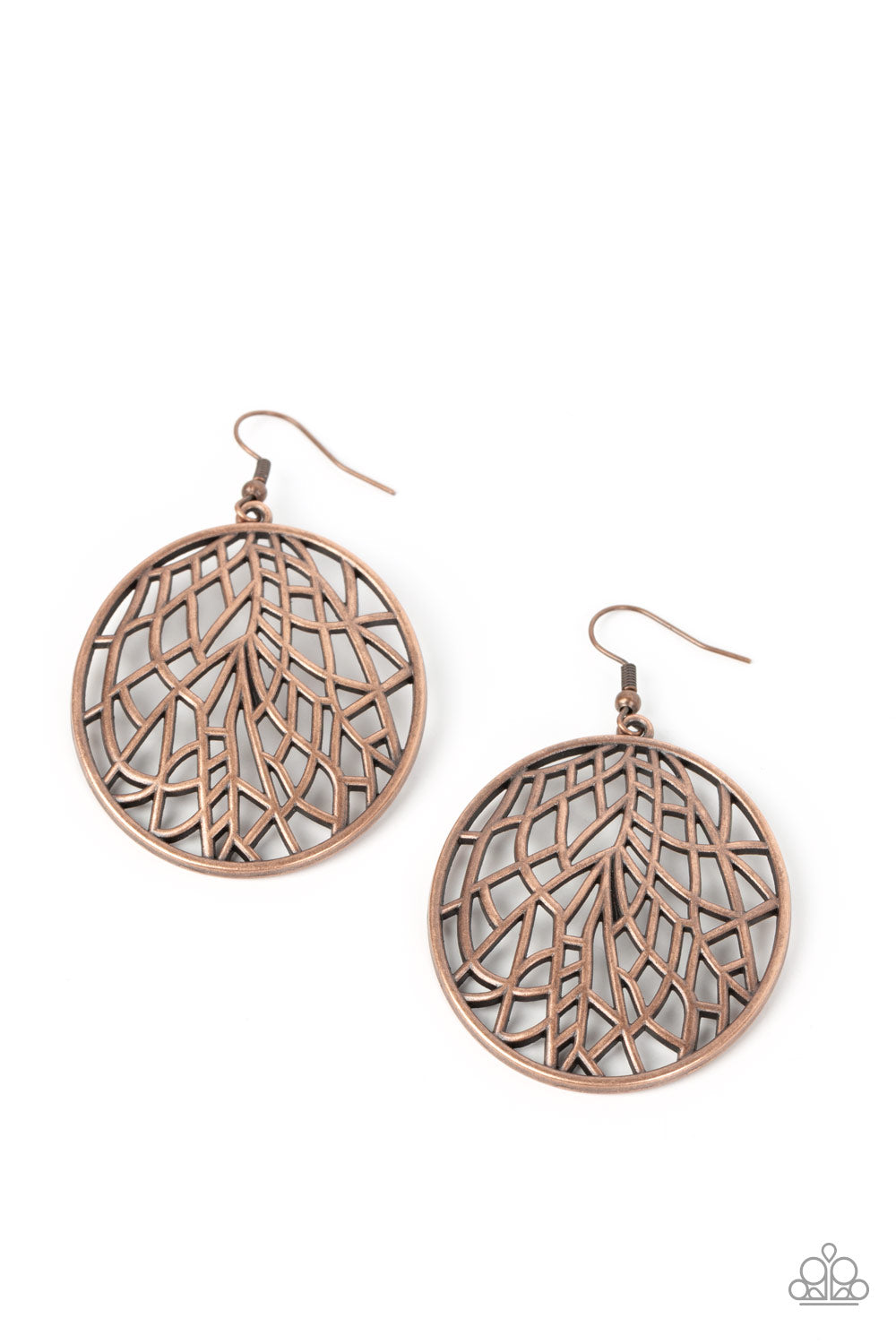 Fractured Foliage - Copper