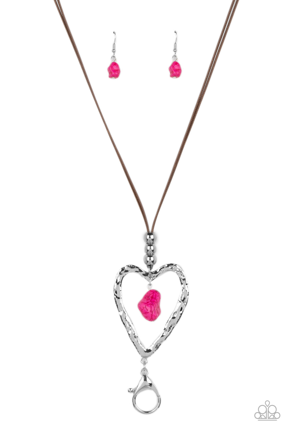 Santa Fe Sweetheart Lanyard - Pink