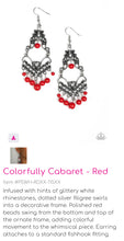 Load image into Gallery viewer, Colorfully Cabaret - Red
