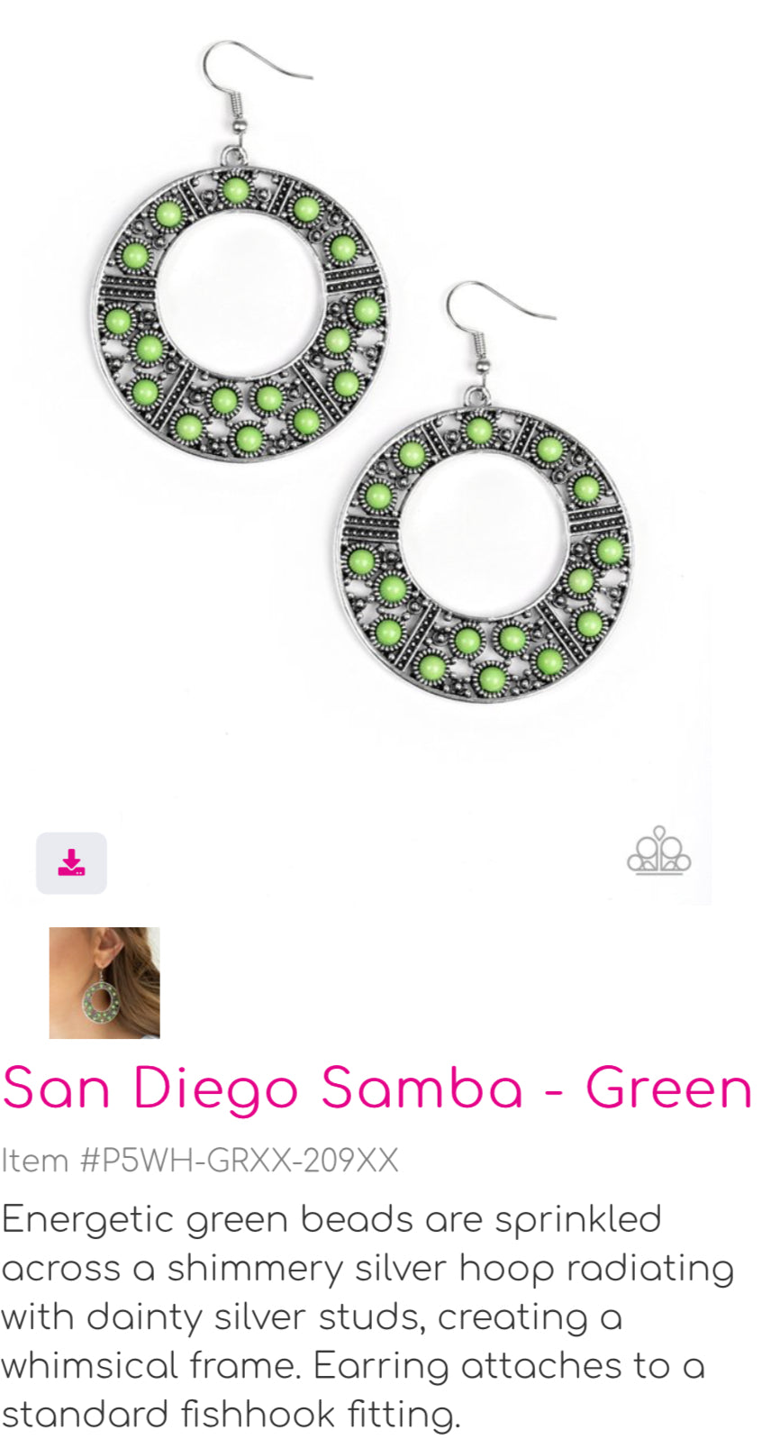 San Diego Samba - Green