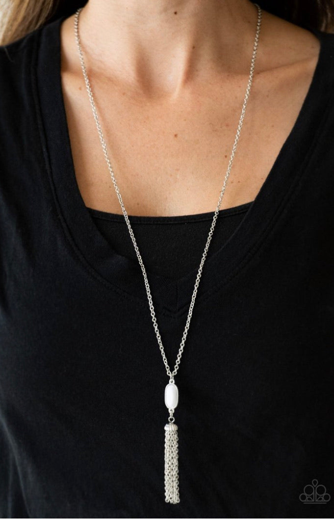 Tassel Tease White