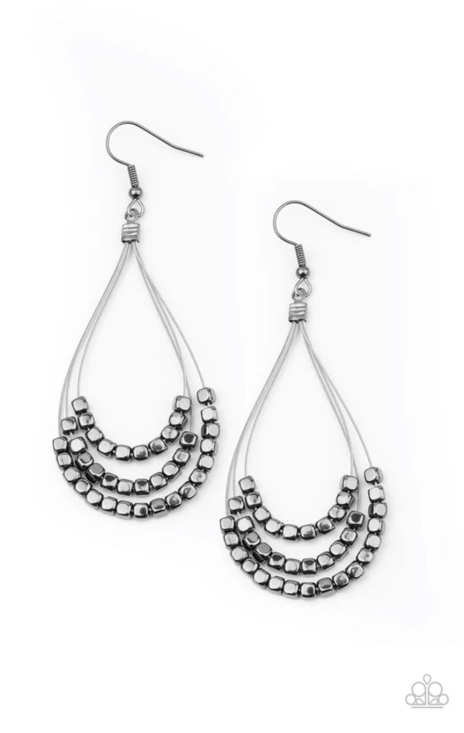 Off the Blocks Shimmer Black