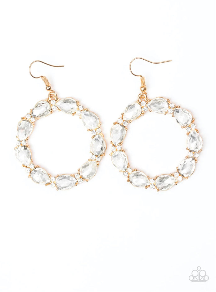 Ring Around The Rhinestone Gold