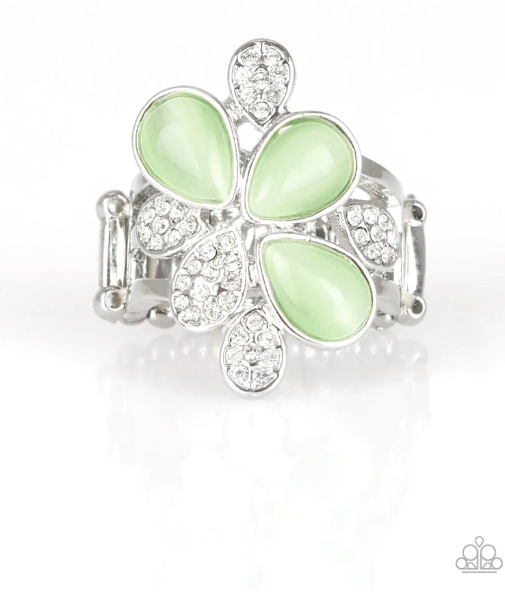 Diamond Daisies Green