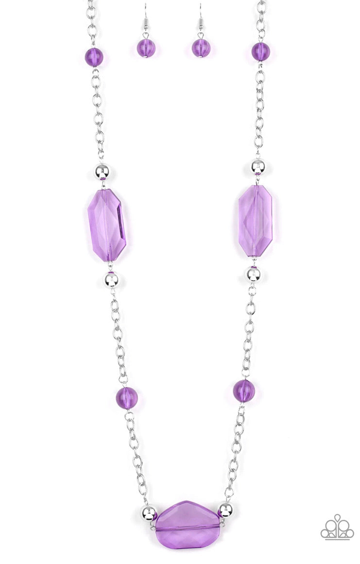 Crystal Charm Purple