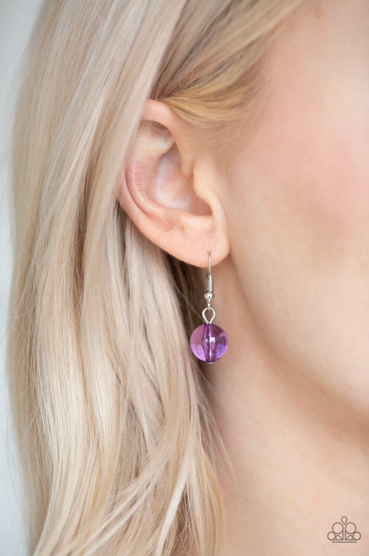 Crystal Charm Purple