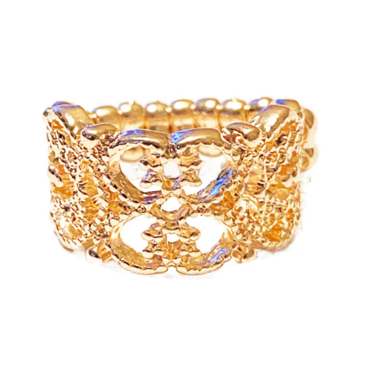 Tell Me How You Really Frill Rose Gold
